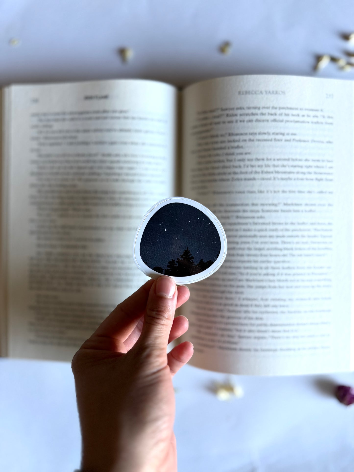 Starry Night Sky Sticker