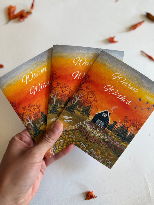 Summer Garden Greeting Card
