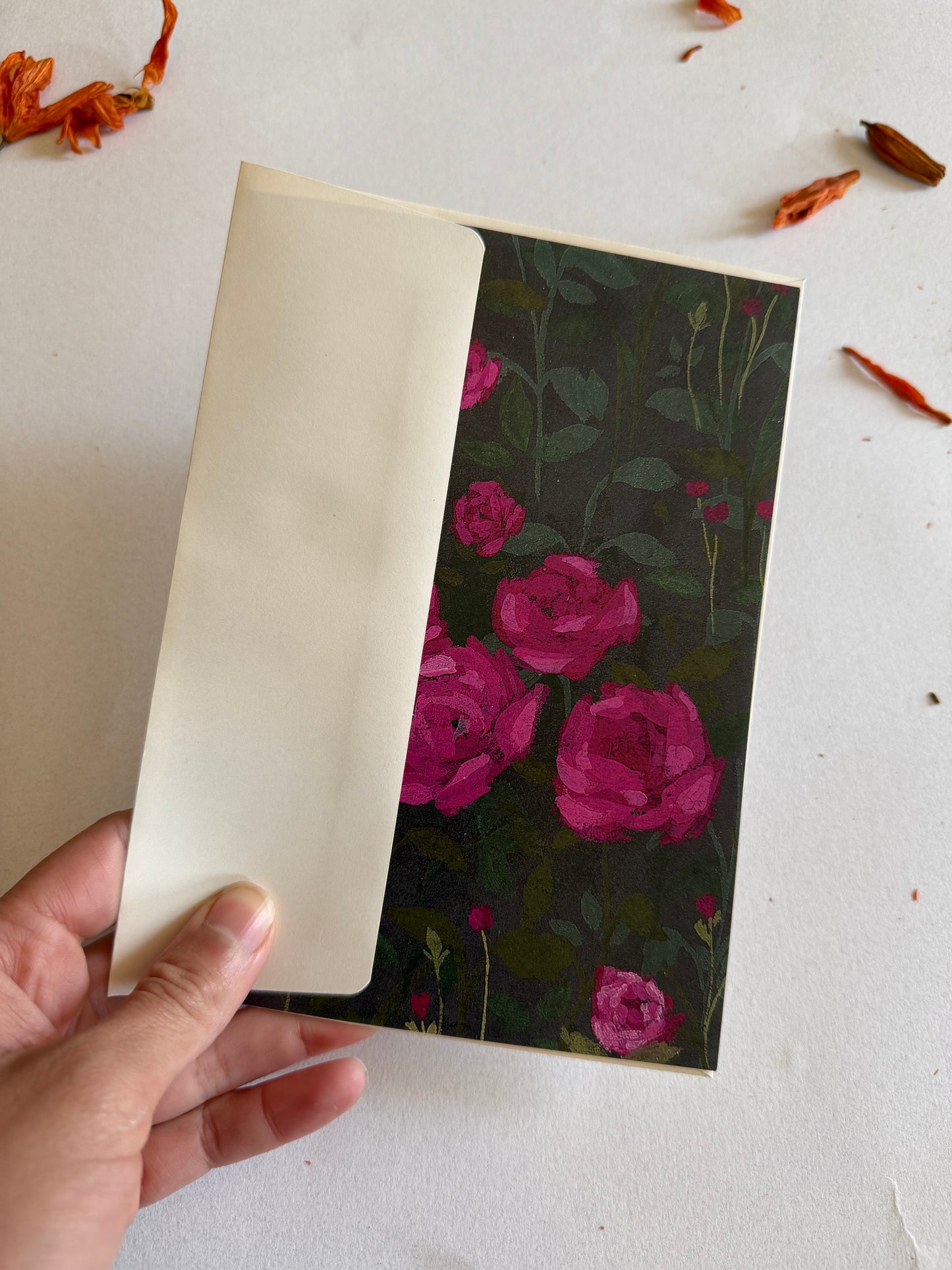 Rosa Greeting Card