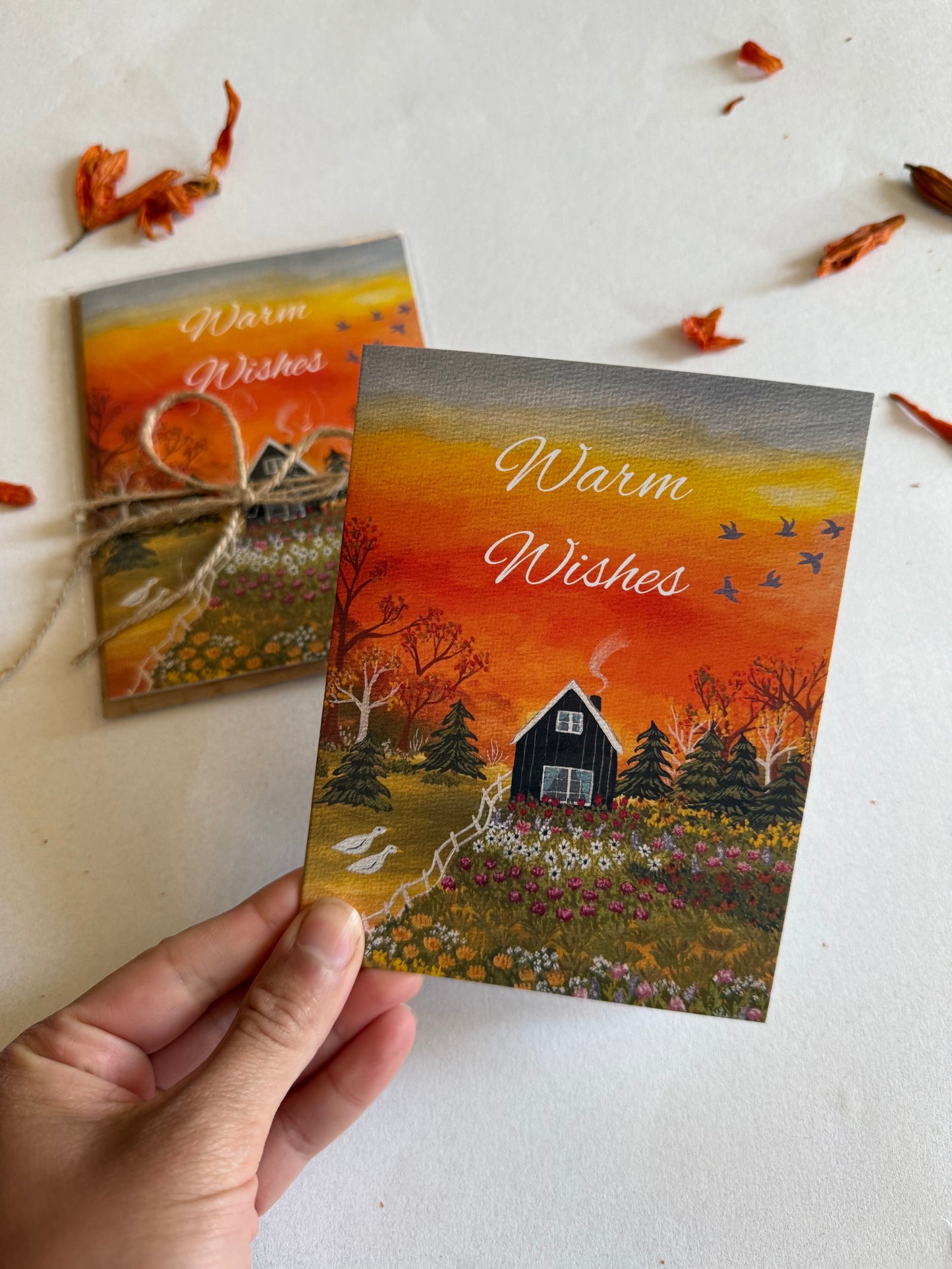 Summer Garden Greeting Card