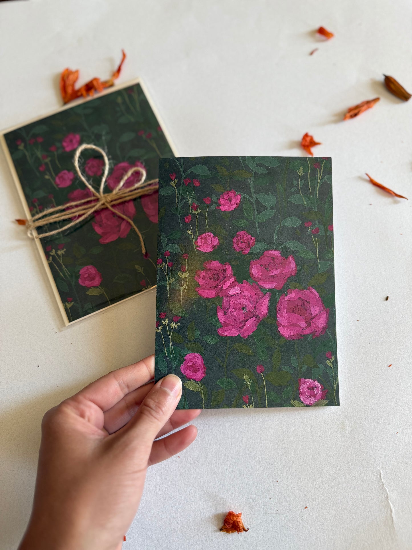 Rosa Greeting Card