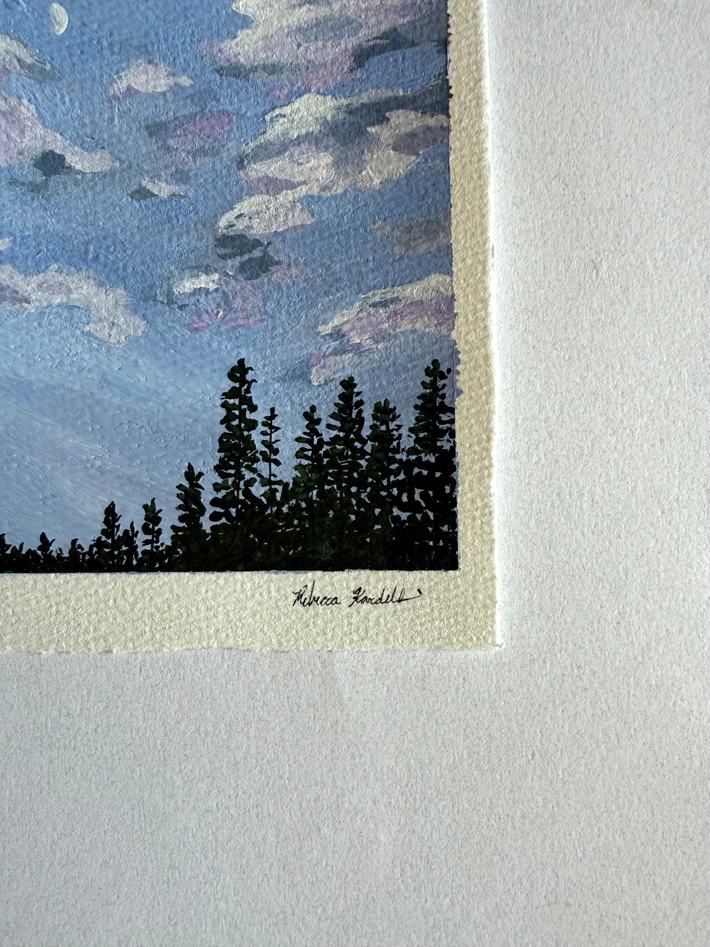 Under the Evening Sky