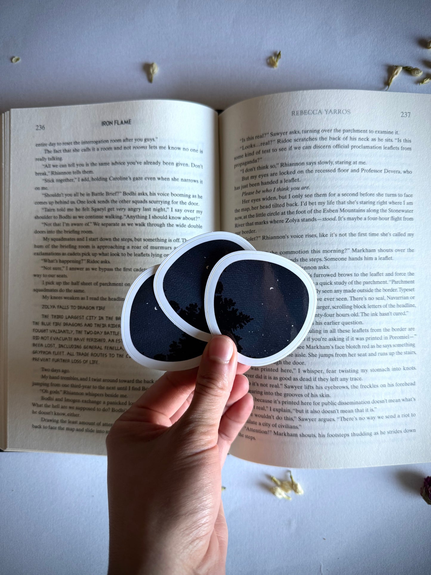 Starry Night Sky Sticker