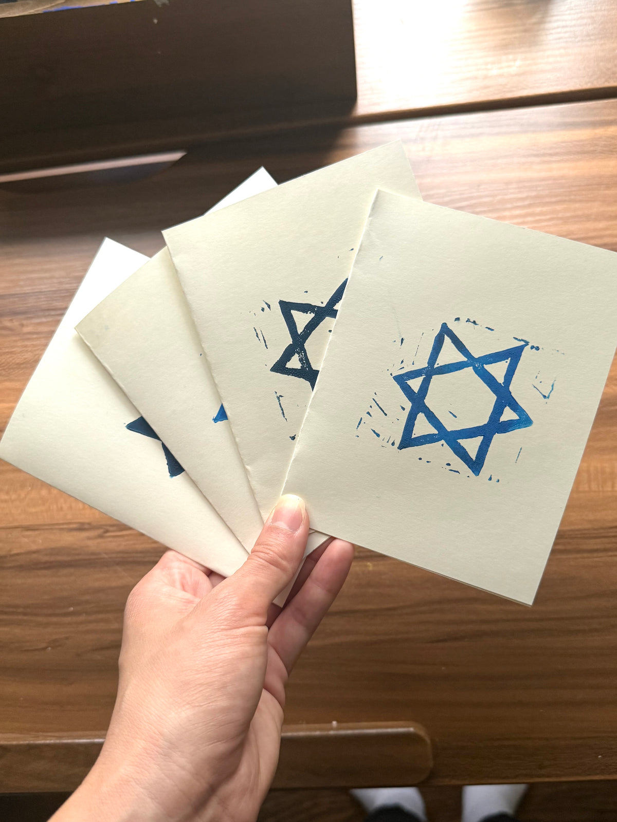 Hanukkah Linocut Card Workshop