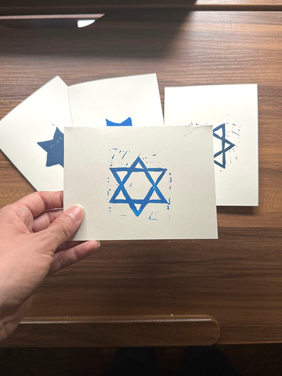 Hanukkah Linocut Card Workshop