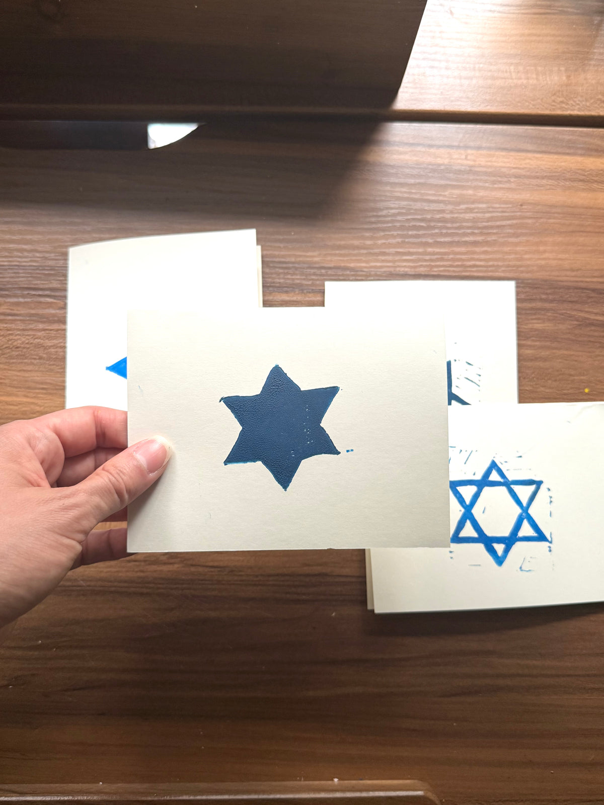 Hanukkah Linocut Card Workshop