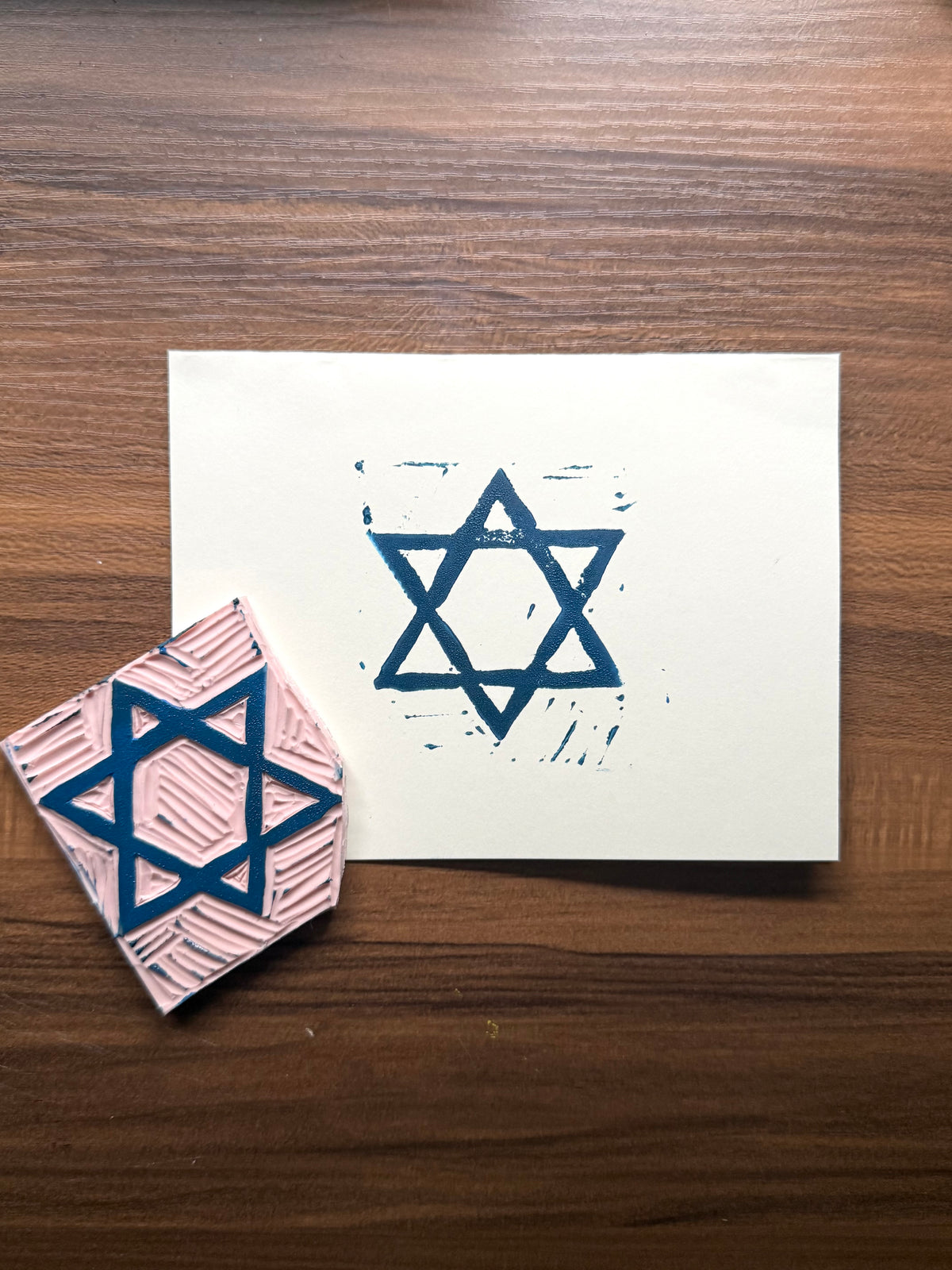 Hanukkah Linocut Card Workshop