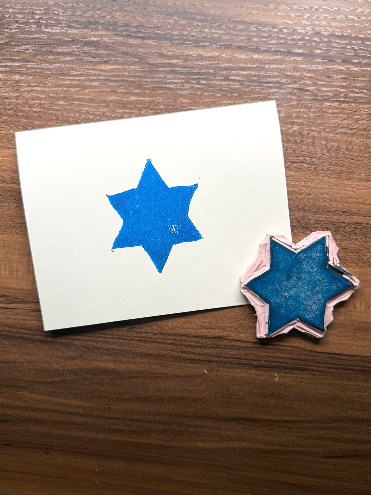 Star of David Greeting Card