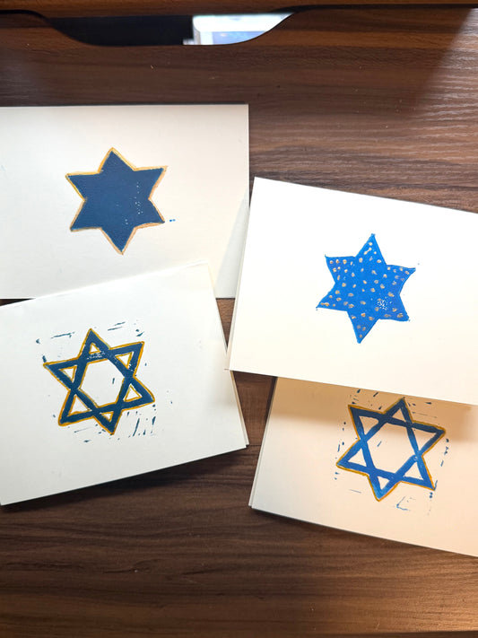 Hanukkah Linocut Card Workshop