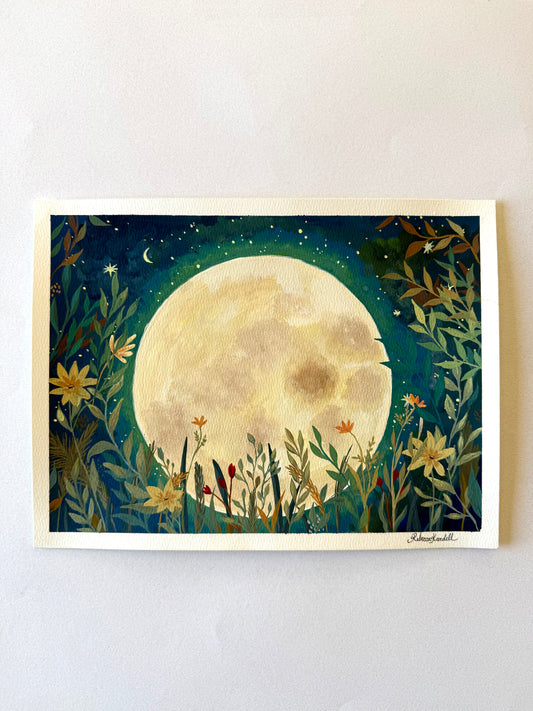 Day 1 - "Moonlit Flowers"