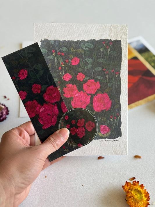 Rosa Stationery Set